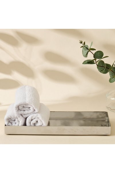 Lifestyle Mirage Embossed Stainless Steel Tray