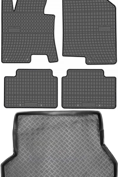 Max-Dywanik Hyundai i30 II Kombi din 2012-2017 SET - covorașe auto din cauciu...