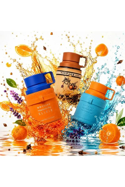 Armaf Wheel Of Odyssey EDP Set 3 x 30 ml – Mandarin Sky ، Elixir و Vintage Ed...