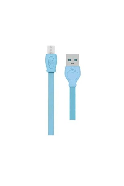 OEM Καλώδιο φόρτισης και συχρονισμού Micro USB WK WDC-023 2m, σε γαλάζιο χρώμα