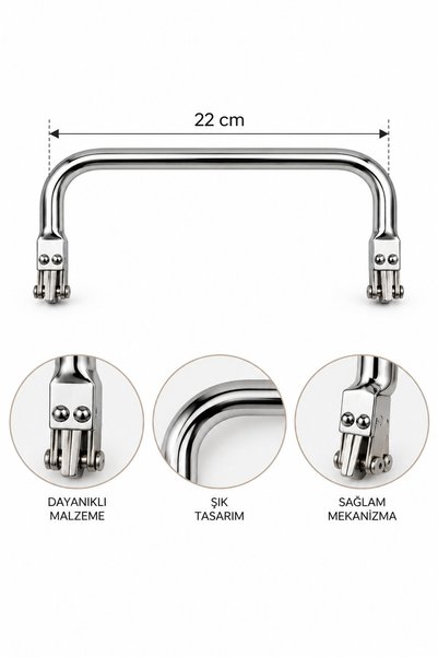 Lady Moss 22 Cm Gizli Burs Çanta Aparatı