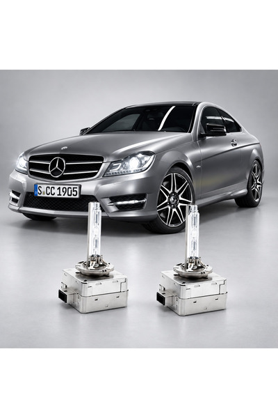 Fardoktoru MERCEDES C180 W204 (2007-2014) D1S 6000K BEYAZ XENON FAR AMPULÜ 2 ...