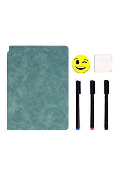 Generic Brand Set Agenda A5 Reutilizabila cu Pagini Tip Tabla, Agenda Pagini ...