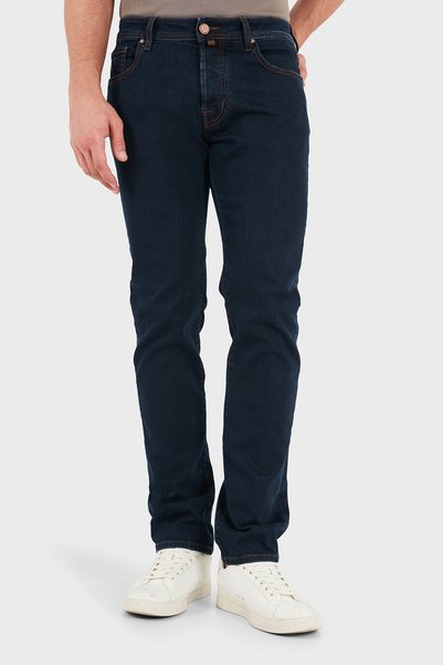 JACOB COHEN Pamuklu Slim Fit Normal Bel Dar Paça Jeans Erkek KOT PANTOLON JUM...