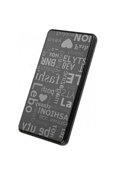 AWEI Power Bank φόρτισης P35K 10000mAh σε μαύρο χρώμα