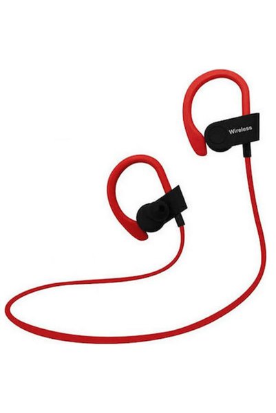 OEM Ezra BW10 In-ear Bluetooth Handsfree σε κόκκινο χρώμα