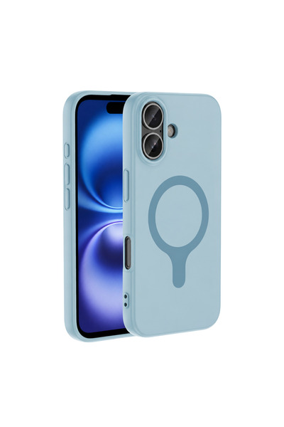 OtoTech غطاء سيليكون ماجسيف لجهاز ابل ايفون 16 زد من جوكو - أزرق فاتح
