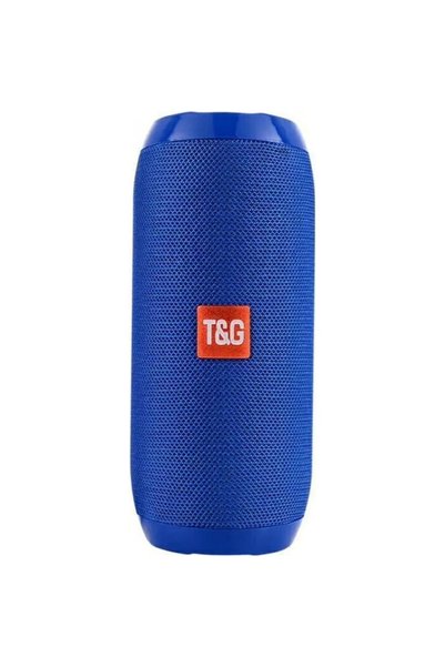 TG Φορητό ασύρματο ηχείο Bluetooth T&G TG-117, σε μπλε χρώμα