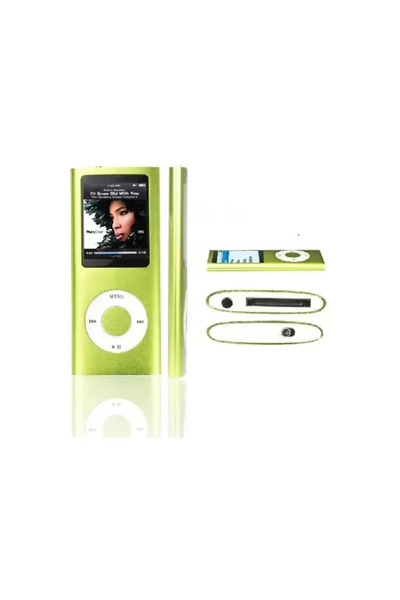 OEM MP4-418 MP4 Player με microSD και FM ραδιόφωνο σε πράσινο χρώμα