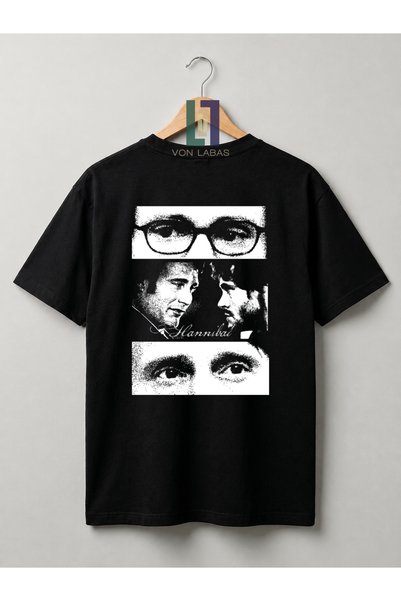 PANDORICA Tricou unisex din bumbac premium cu imprimeu Hannibal Special Design