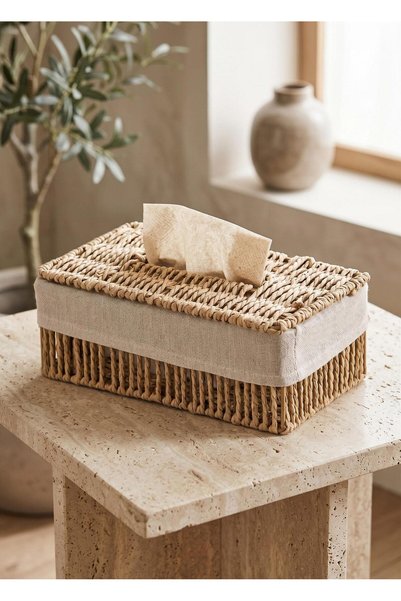 The Mia Braid Wicker Napkin Holder