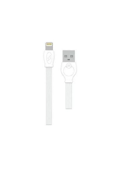 OEM Καλώδιο φόρτισης και συγχρονισμού lightning WK WDC-023 1m, σε λευκό χρώμα