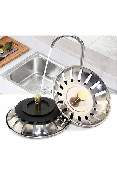 GoodTool Kitchen Sink Strainer, Food Catcher Strainer Plug, Drain Strainer fo...