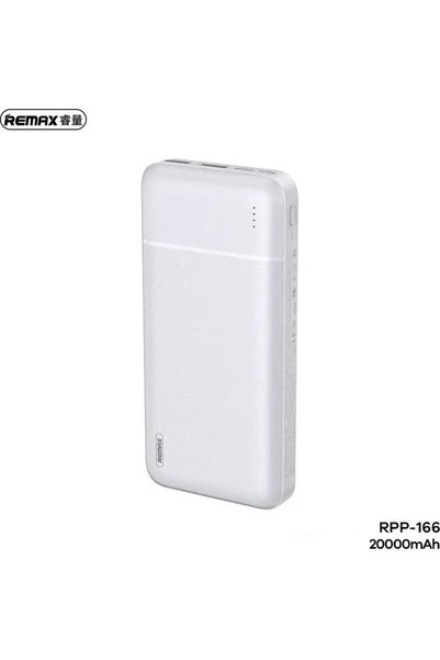 Remax Lango RPP-166 Power Bank 20000mAh -Λευκό