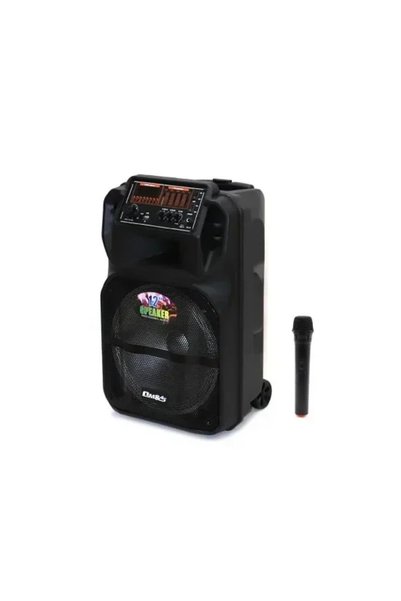 OEM Ηχείο με λειτουργία Karaoke OM J12 σε μαύρο χρώμα