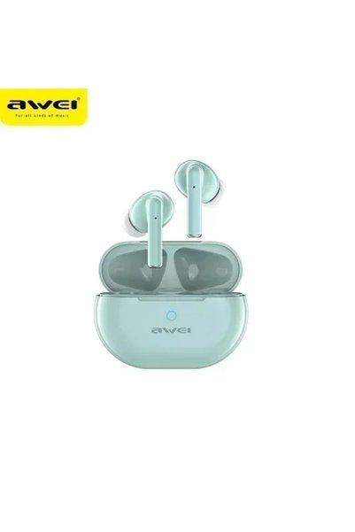 AWEI Ασύρματα Ακουστικά earbud bluetooth handsfree T61 Πράσινα