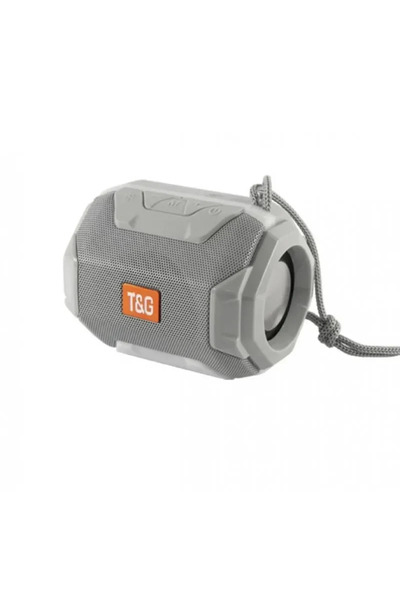 TG Φορητό ασύρματο ηχείο Bluetooth T&G TG162, σε γκρι χρώμα