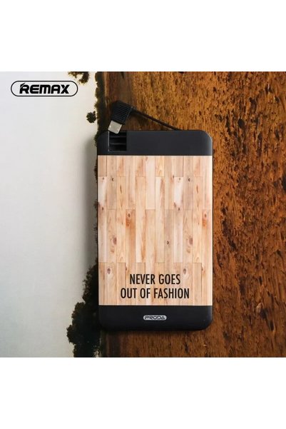 OEM Power Bank PRODA 5000mah tk-002, Στο Χρώμα του Ξύλου