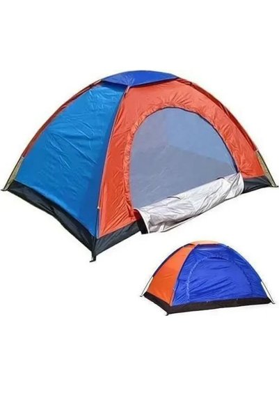OEM Σκηνή 3 ατόμων Igloo 205x205x135 εκ. HYZP-03, σε μπλε/πορτοκαλί χρώμα