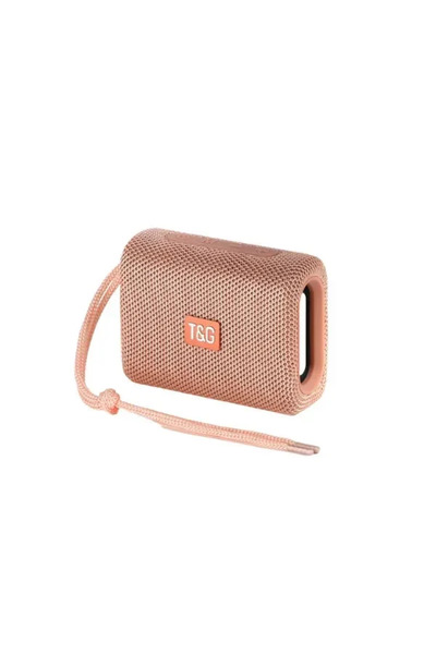TG Ηχείο Bluetooth 5W με 2 ώρες λειτουργίας Pink T&G TG-313