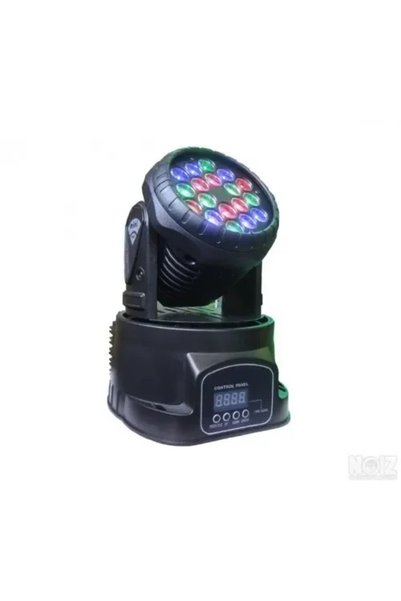 OEM LED φωτορυθμικό με ρομποτική κεφαλή 18x3W RGB