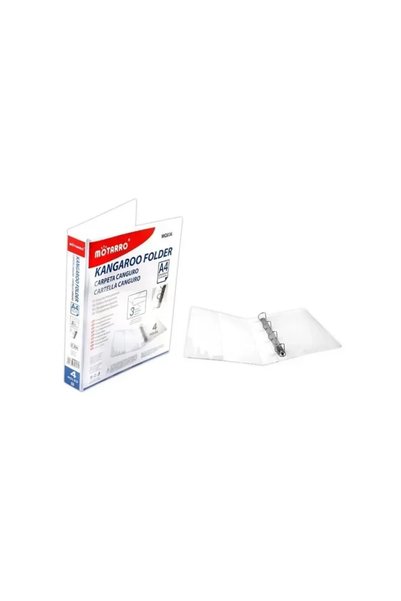 OEM Κλασέρ για χαρτί A4 με 4 κρίκους λευκό - Motarro Motarro MQ036-2