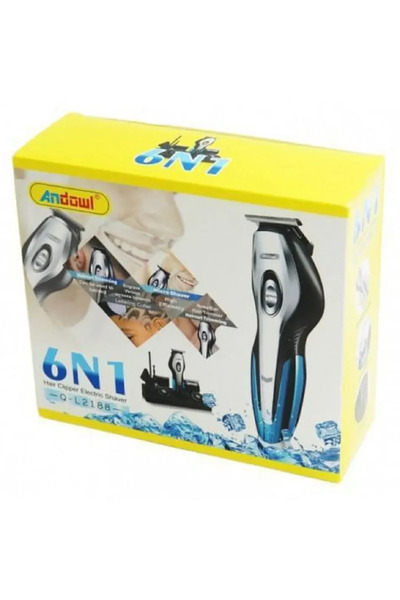 Andowl Κουρευτική μηχανή 6 σε 1 Q-L2188