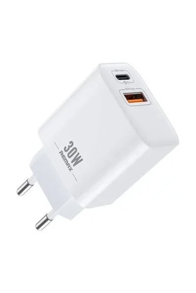 Remax Φορτιστής χωρίς καλώδιο με θύρα USB-A και θύρα USB-C 30W Power Delivery...