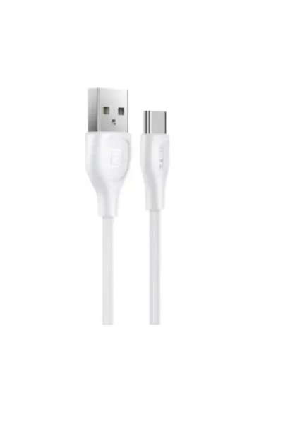 Remax RC-179a Καλώδιο USB 2.0 USB-C αρσενικό - USB-A αρσενικό λευκό 1μ