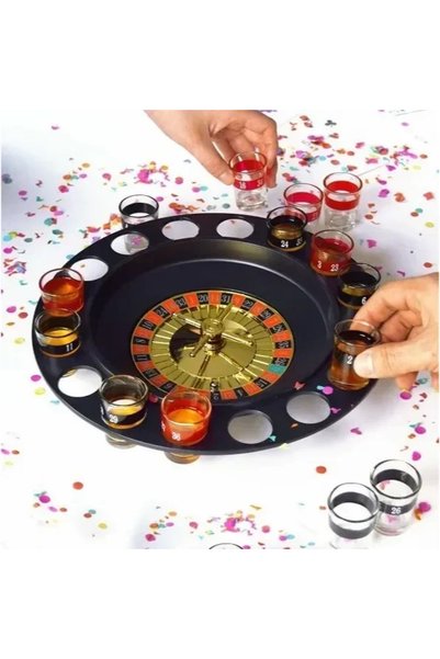 OEM Παιχνίδι ποτού ρουλέτα με σφηνάκια - Drinking Roulette