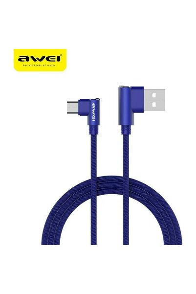 AWEI Καλώδιο Δεδομένων USB CL-56 1.2m (μπλε)