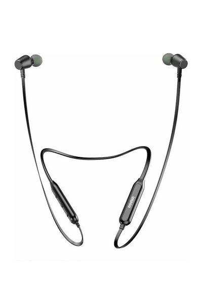 OEM Ασύρματα ακουστικά Bluetooth με μαγνήτη Ipipoo GP-1 σε μαύρο χρώμα