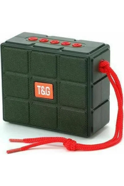 TG Ηχείο Bluetooth 5W πράσινο T&G TG-311