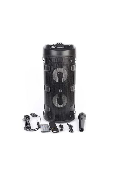 OEM Σύστημα καραόκε με ενσύρματο μικρόφωνο Bluetooth LTC Audio MK-8896 σε μαύ...