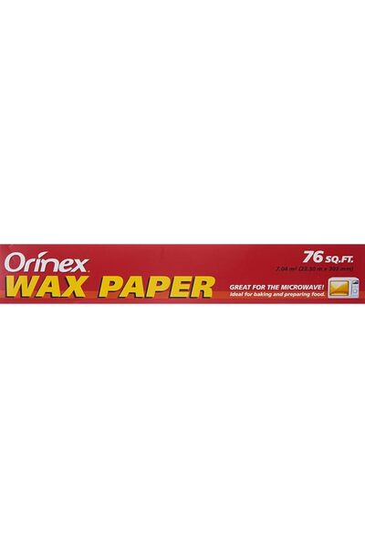 Orinex ورق شمعي، 76 قدم، شفاف