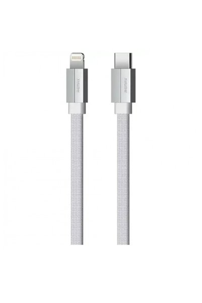Remax Κερόλα Πλεγμένο / Επίπεδο Καλώδιο USB 2.0 USB-C αρσενικό - Lightning λε...