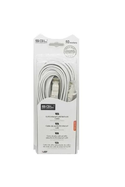 OEM Καλώδιο δικτύου - Ethernet - U/UTP Cat.5 - 10m - A8P8C - 094869