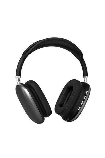 OEM Ασύρματα Over Ear ακουστικά ΜΑΥΡΟ P9 PLUS