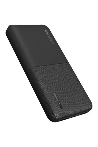Remax Powerbank Linon 2 RPP-124 10.000mAh, σε Μαύρο Χρώμα