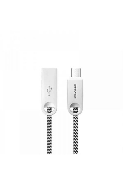 AWEI Καλώδιο CL-30 Usb A to Micro, σε Γκρι Χρώμα