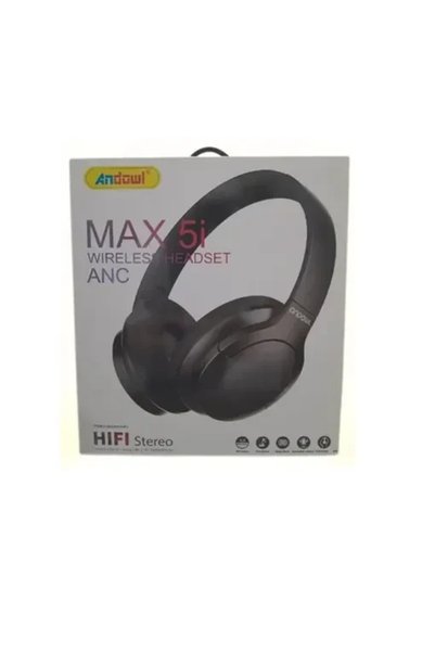Andowl Ασύρματα ακουστικά Bluetooth με ANC, ενσωματωμένο μικρόφωνο και HiFi S...