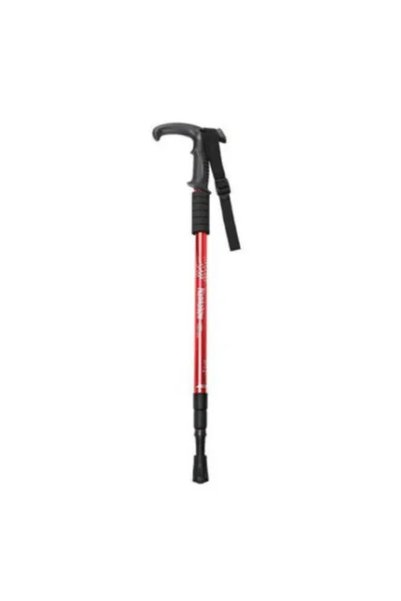 OEM Πτυσσόμενο μπατόν ορειβασίας Hiking Pole μαύρο-Κόκκινο SDS-21356