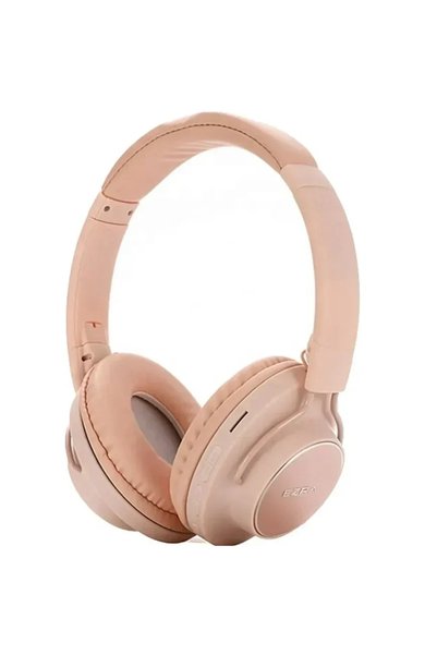 OEM Ασύρματα/Ενσύρματα Over Ear ακουστικά με 5 ώρες λειτουργίας ροζ Ezra BW03
