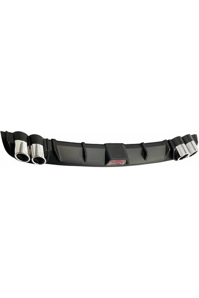 OEM Πίσω προφυλακτήρας Diffuser Universal πλαστικός 120 εκ. σε μαύρο χρώμα