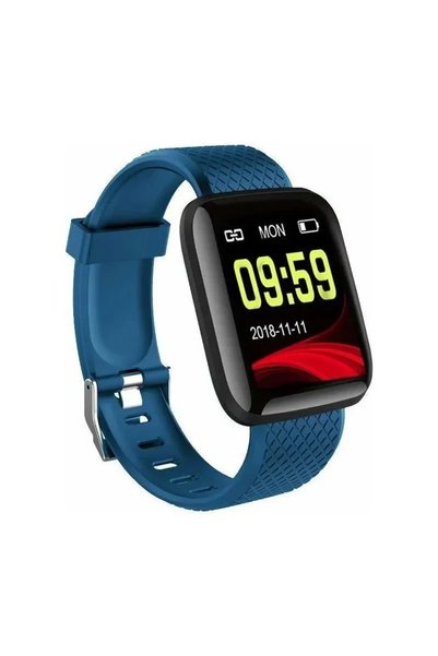 OEM Fitness Smartwatch Activity Tracker 116 Plus, σε Μπλε Χρώμα