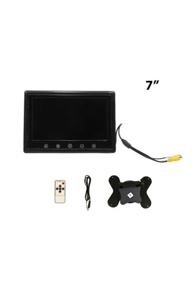 OEM Οθόνη 7″ universal για Ταμπλό Αυτοκινήτου με Τηλεχειριστήριο D-118