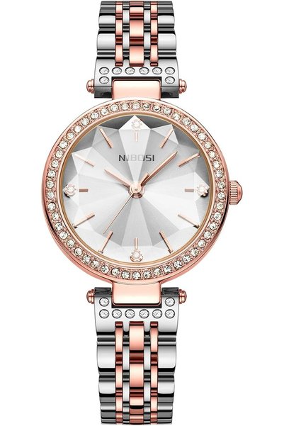 Nibosi Fashion Women Watches Analog Rose Gold Small Round Dial Women's Watch ...