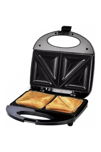 OEM Τοστιέρα για 2 τοστ 750W μαύρη Sokany SK-115