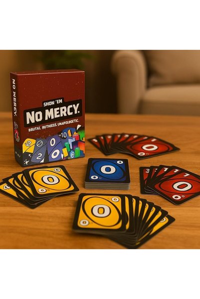 LUYAO Show ‘em No Mercy | Game Card for Kids, Adults & Family Parties and Tra...