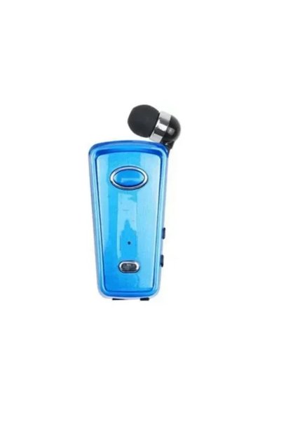 OEM AKZ-Q4 In-ear Bluetooth Handsfree σε μπλε χρώμα